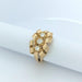 Ring Rose gold and diamond ring 58 Facettes 25483