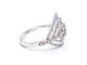 Bague 53 Djula Bague Or blanc Diamant 58 Facettes 00614CN