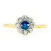 Ring 57.5 Sapphire Diamond Ring 58 Facettes E483AA182F11446CB9B61C53BBB06210