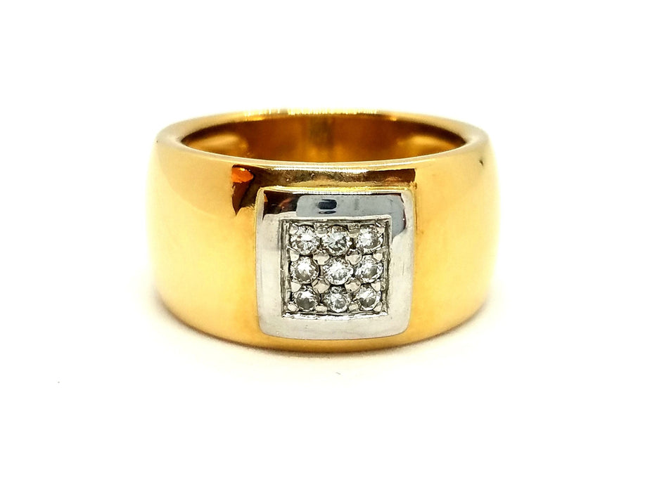 Bague 54 Bague Or jaune Diamant 58 Facettes 807675CN