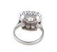 Ring SQUARE DIAMOND RING 58 Facettes BO/220063-64 RIV