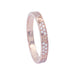 Ring 51 Cartier ring, Love, pink gold, diamonds. 58 Facettes 32527