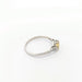 Ring Solitaire Ring in white gold and yellow diamond 0.40ct 58 Facettes 22937