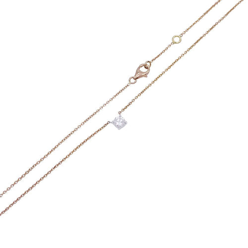 Collier Collier solitaire diamant 58 Facettes 32248