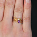 Ring 58 Ring with 4 fine stone rings 58 Facettes 19-661B