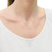 Diamond solitaire necklace. 58 Facettes 32358/30372