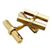 Cufflinks Cartier cufflinks in yellow gold, steel, onyx and aventurine. 58 Facettes 32495