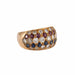 Ring GOLD, RUBY & SAPPHIRE BANGLE RING 58 Facettes BO/220013/
