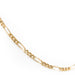 Necklace Figaro mesh necklace Yellow gold 58 Facettes 1963710CN