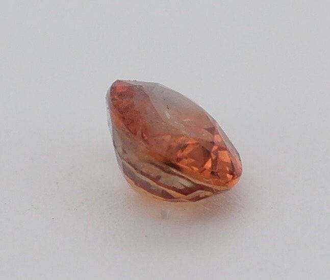 Gemstone Saphir padpardscha 0.46cts certificat 58 Facettes 96