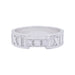 Ring 56 Tiffany & Co. ring, “Atlas”, white gold, diamonds. 58 Facettes 32339