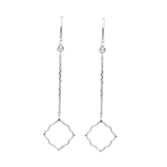 Boucles d'oreilles Boucles d'oreilles Transparence Or blanc 58 Facettes 578902RV