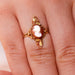 Ring Rose gold and cameo ring 58 Facettes 20110