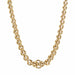 Necklace Yellow gold necklace with intertwined links 58 Facettes 21-625
