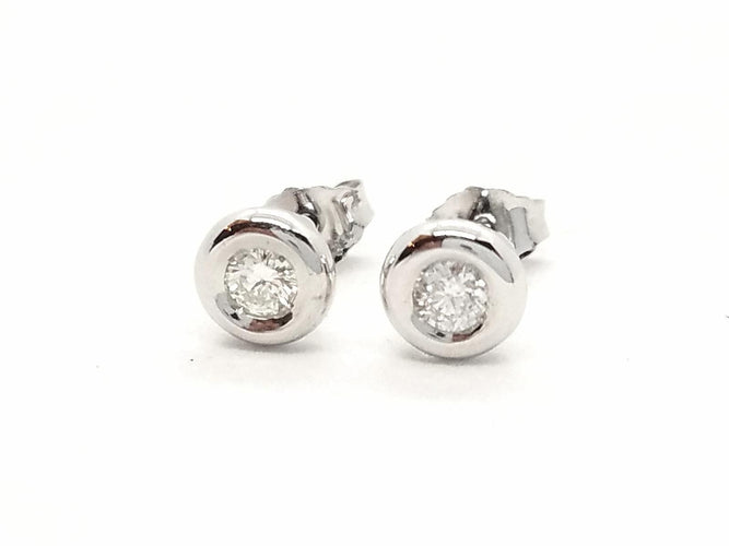 Boucles d'oreilles Boucles d'oreilles Or blanc Diamant 58 Facettes 579262RV