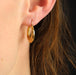 Boucles d'oreilles Boucles d'oreilles créoles or jaune ciselé 58 Facettes CVBO12