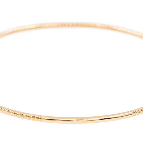 Bracelet Bracelet Jonc Or jaune 58 Facettes 2271545CN