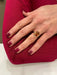 Ring OLD CITRINE AND CORAL RING 58 Facettes 047081