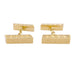 Cufflinks Hermès cufflinks, yellow gold. 58 Facettes 33317