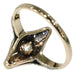 Ring 57 Art Deco Diamond Engagement Ring 58 Facettes 14349-0120