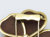 Van Cleef & Arpels Wood and Gold Flower Brooch 58 Facettes