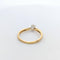 Bague 53 Bague Solitaire 2 ors Diamant 0.20ct 58 Facettes 27211