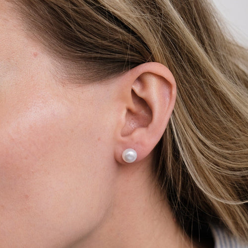 Boucles d'oreilles Boucles d'oreilles en Or jaune, perle 58 Facettes