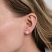 Earrings Yellow gold earrings, pearl 58 Facettes