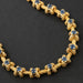 Bracelet Flexible bracelet in yellow Gold and Sapphires 58 Facettes