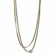 Venetian mesh chain necklace Yellow gold 58 Facettes REF2236