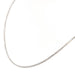 Necklace Venetian mesh necklace White gold 58 Facettes 2242416CN