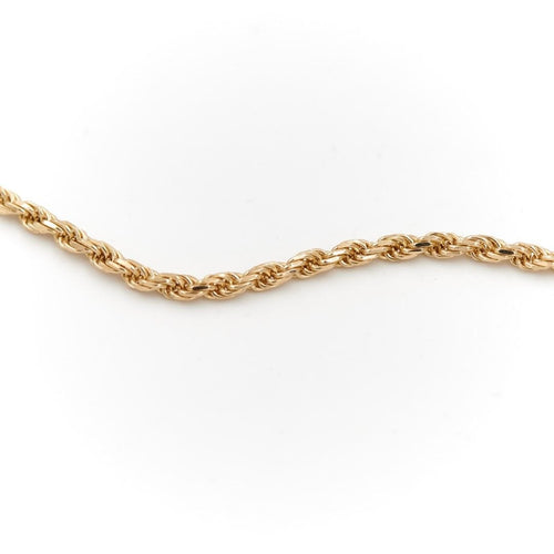 Collier Collier Maille corde Or jaune 58 Facettes 1913092CN