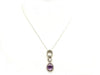 MAUBOUSSIN really you necklace necklace 42 cm in white gold amethyst and diamonds 58 Facettes 256060