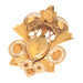 Pendant Gold medallion pendant 58 Facettes 19217-0001