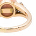 Ring 53 Yellow Gold Coral Ring 58 Facettes 2538673CN