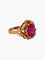 Bague Bague ancienne, pierre rose 58 Facettes