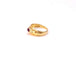 Bague 54 Bague jonc rubis et diamants 58 Facettes RA/599.3
