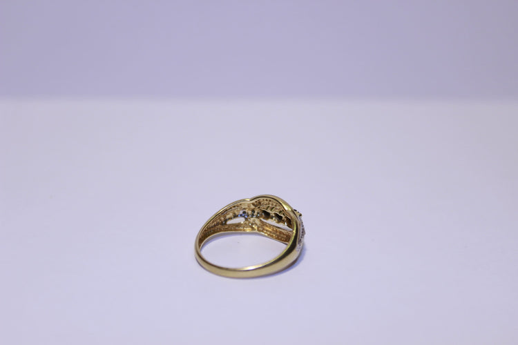 Bague 54 Bague Diamants et Saphirs 58 Facettes