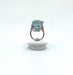 Ring Aquamarine and Diamond Ring 58 Facettes