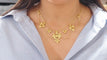 Collier Collier draperie ancien en or jaune 58 Facettes 31302