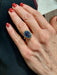 Ring SAPPHIRE AND DIAMOND POMPADOUR RING 58 Facettes 067561