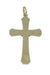 Pendentif croix ancienne en or jaune 58 Facettes 061921