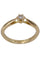Bague 47 SOLITAIRE OR JAUNE DIAMANT 58 Facettes 078431