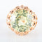 Bague 55 Bague Cocktail Béryl jaune 58 Facettes 8365