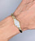 Bracelet Bracelet jonc or jaune et diamants 58 Facettes