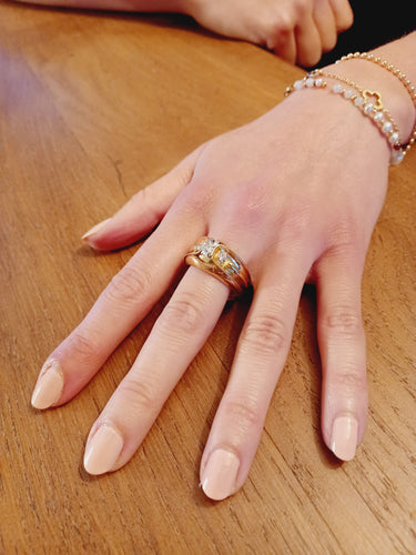 Bague 60 Bague Or & diamants 58 Facettes 598278