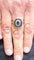 Bague Bague Style Art Déco or jaune saphirs et diamants 58 Facettes