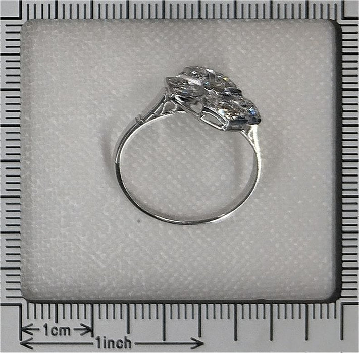 Bague 54 Bague de fiançailles en diamant 58 Facettes 22329-0120