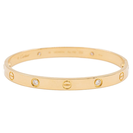 Bracelet Cartier Bracelet Jonc Love Or jaune Diamant 58 Facettes 2470645CN