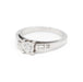 53 Mauboussin Ring Solitaire Courtisane Ring White Gold Diamond 58 Facettes 2057826CN